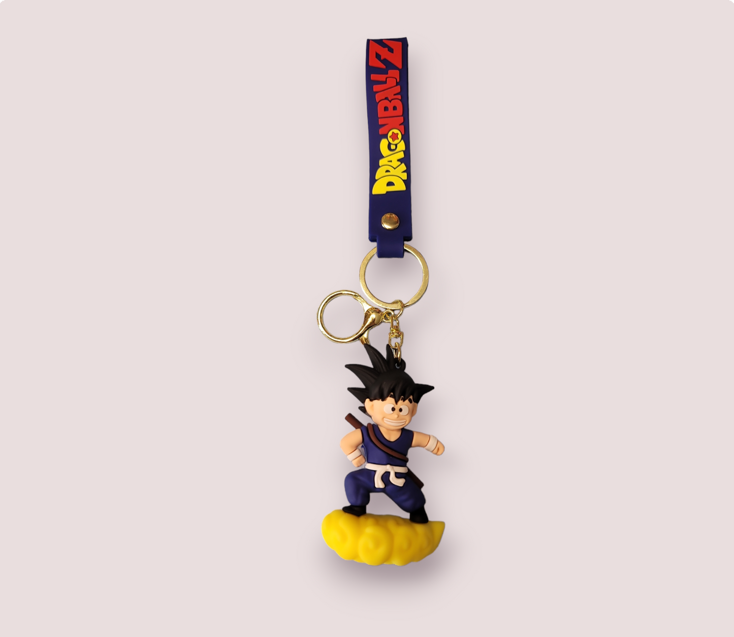 Goku on nimbus Keychain.