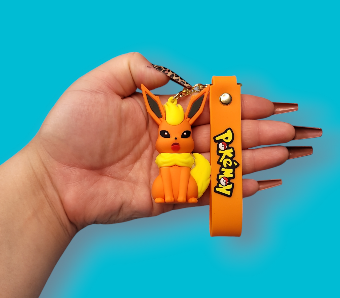 Flareon Keychain.