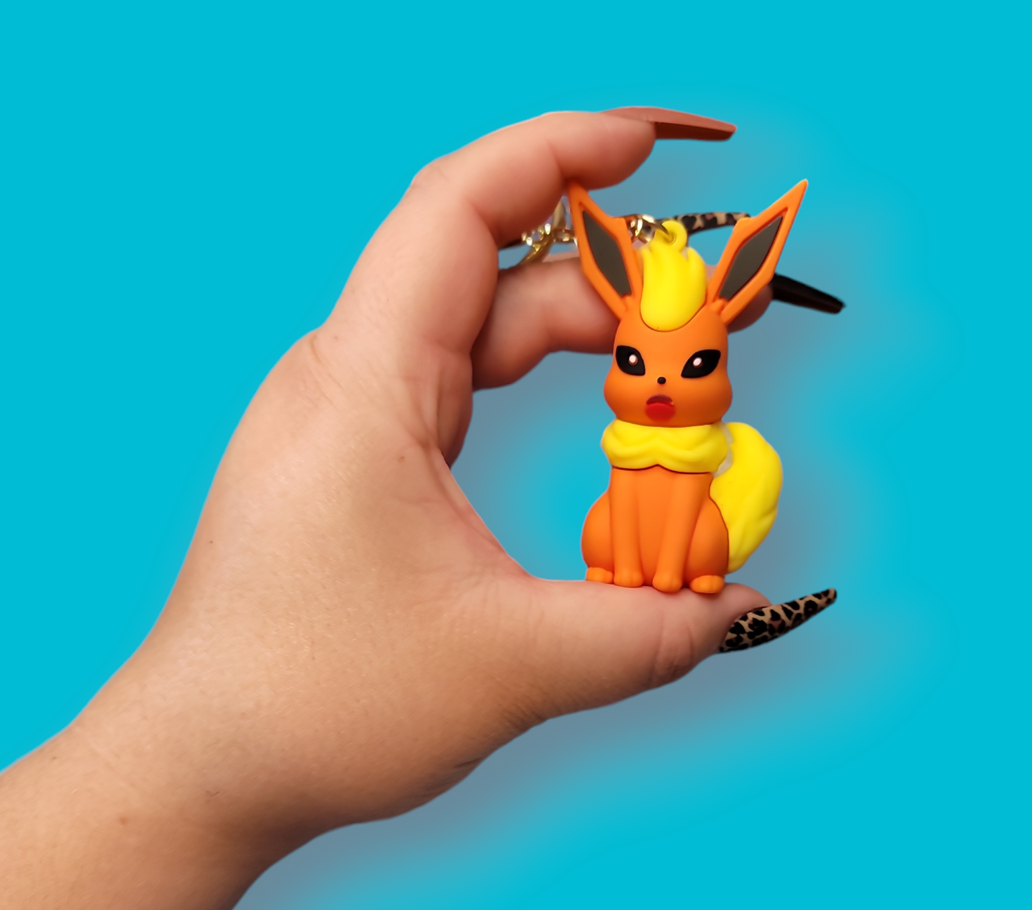 Flareon Keychain.