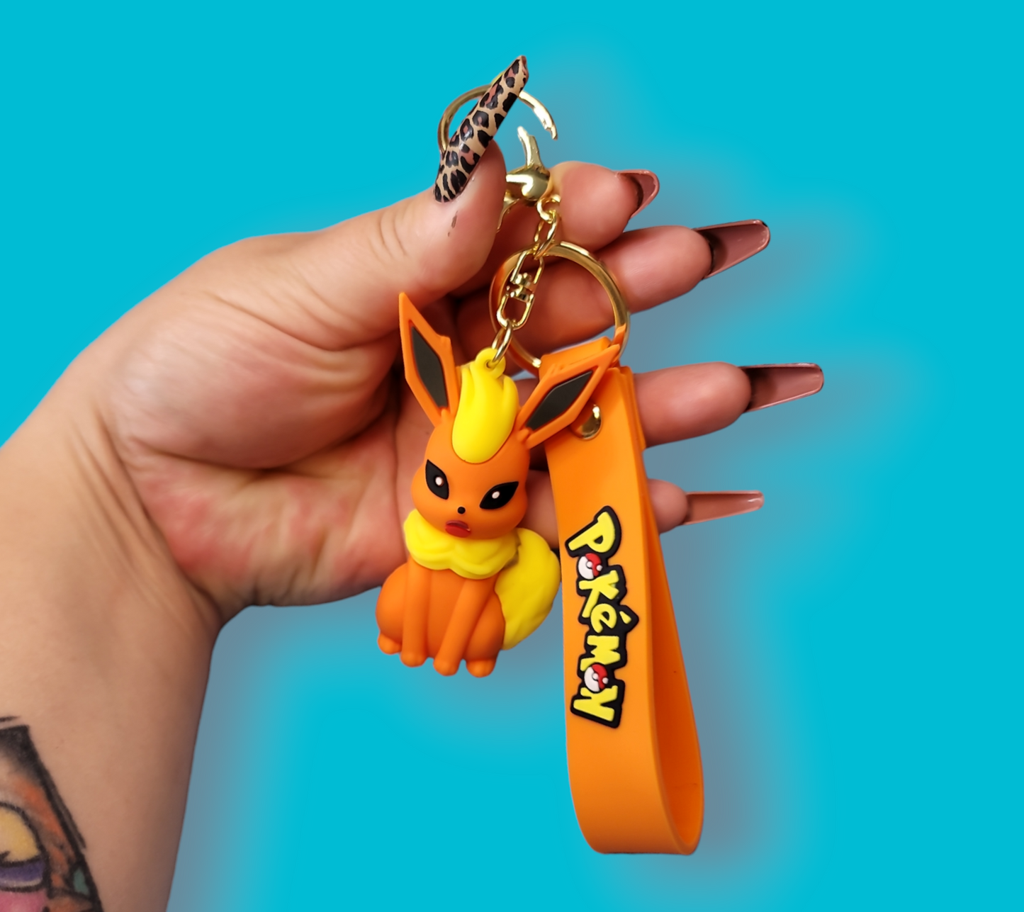 Flareon Keychain.