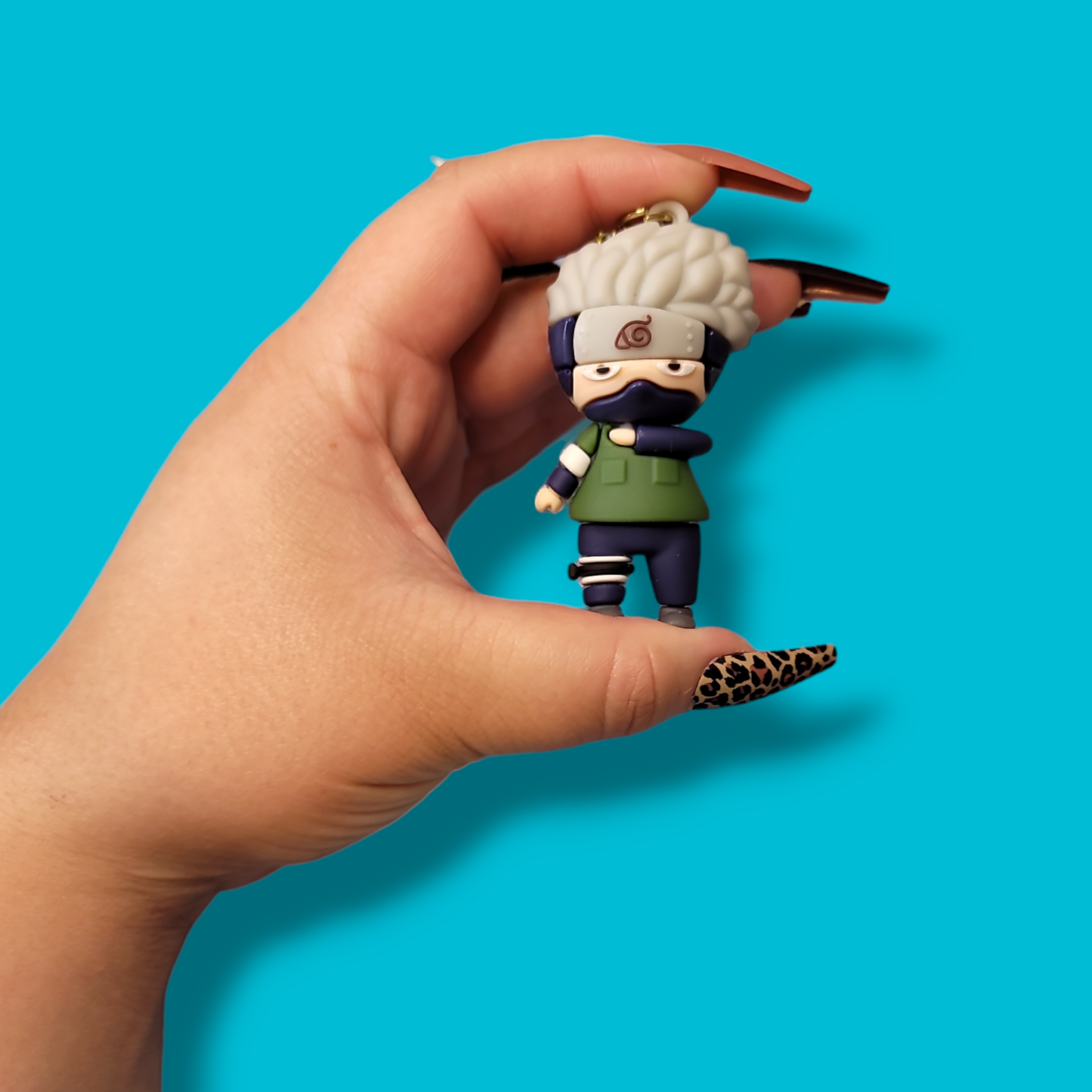 Kakashi Hatake Mini Keychain.