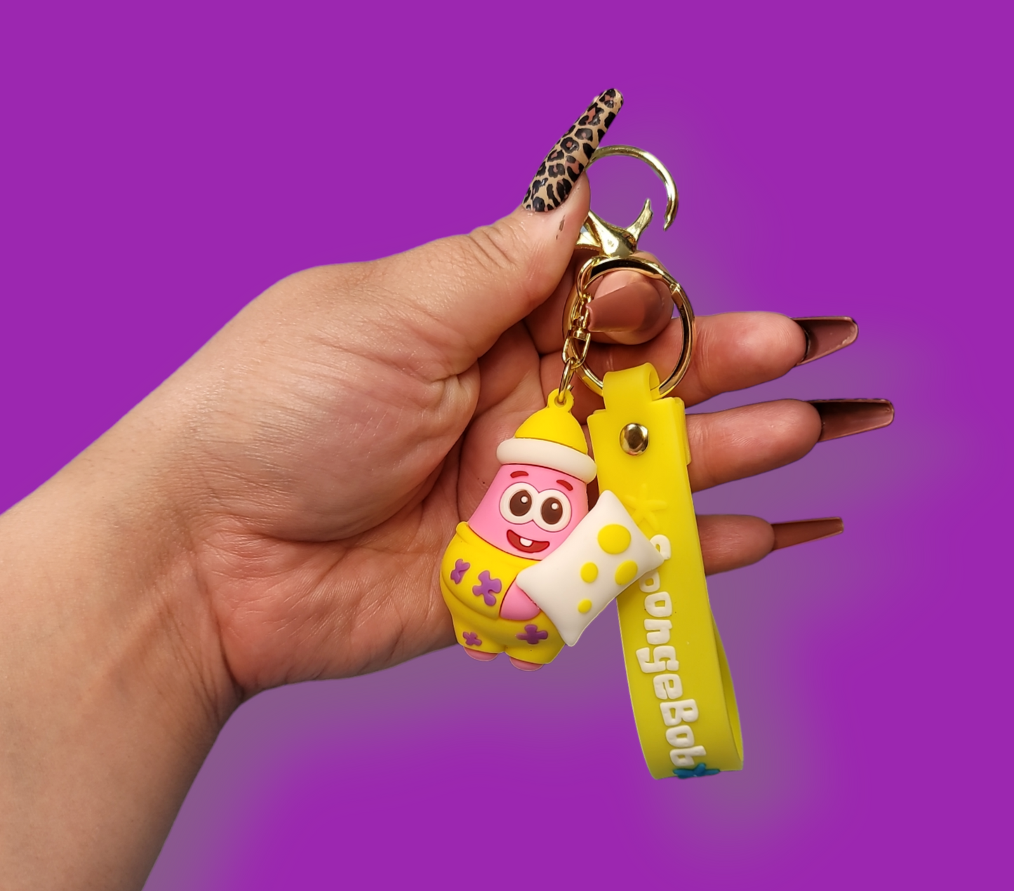 Pj Party Patrick Keychain.