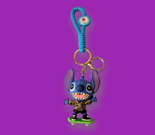 Skater Stitch Keychain.