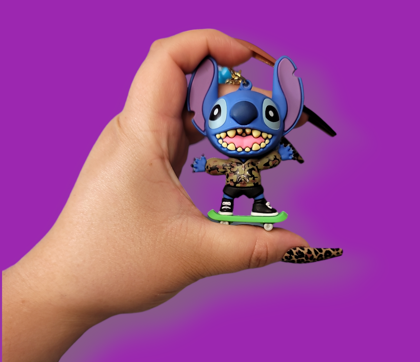 Skater Stitch Keychain.