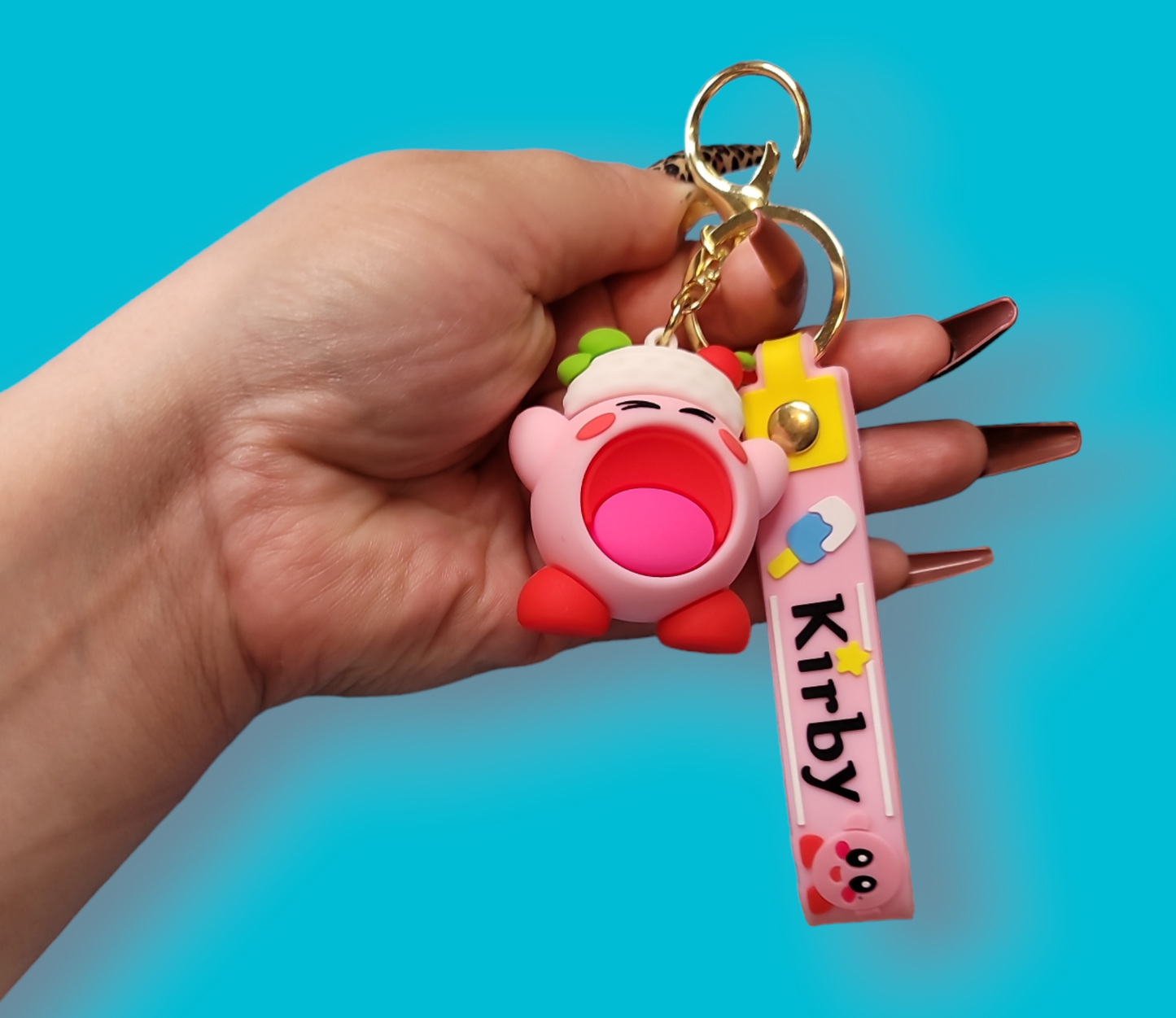 Kirby Keychain.