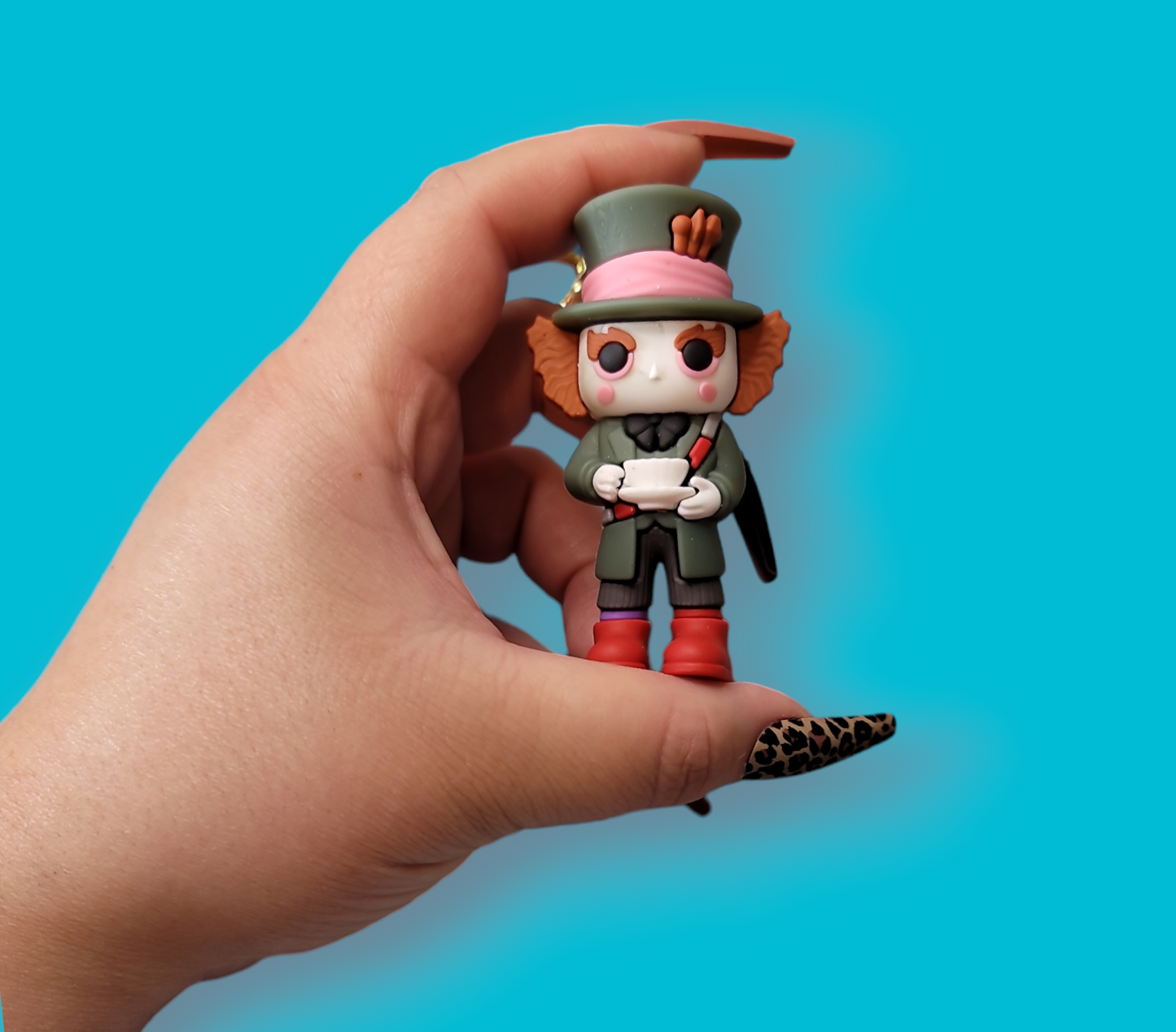 Mad Hatter Keychain.