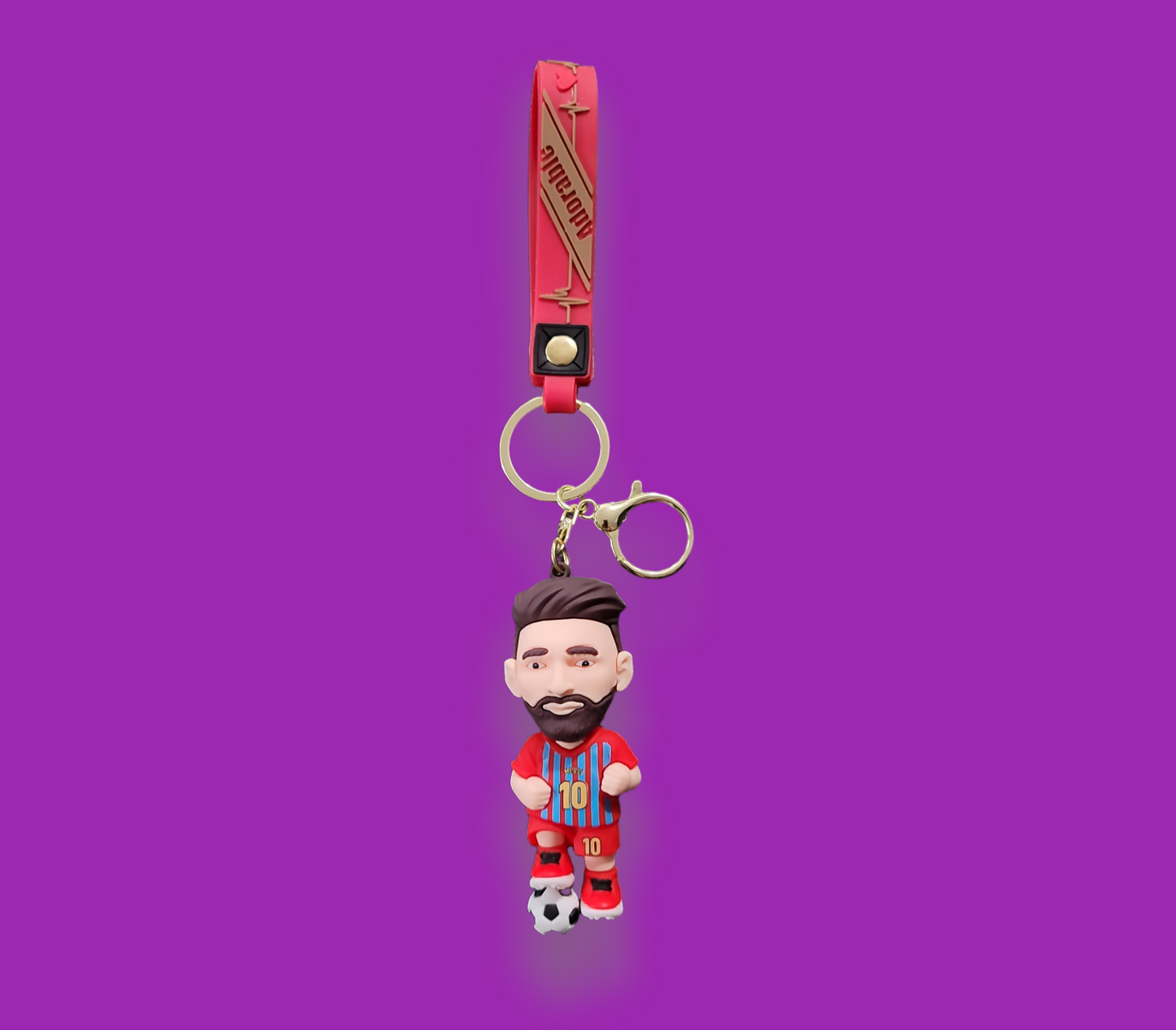 Barcelona Messi Keychain.