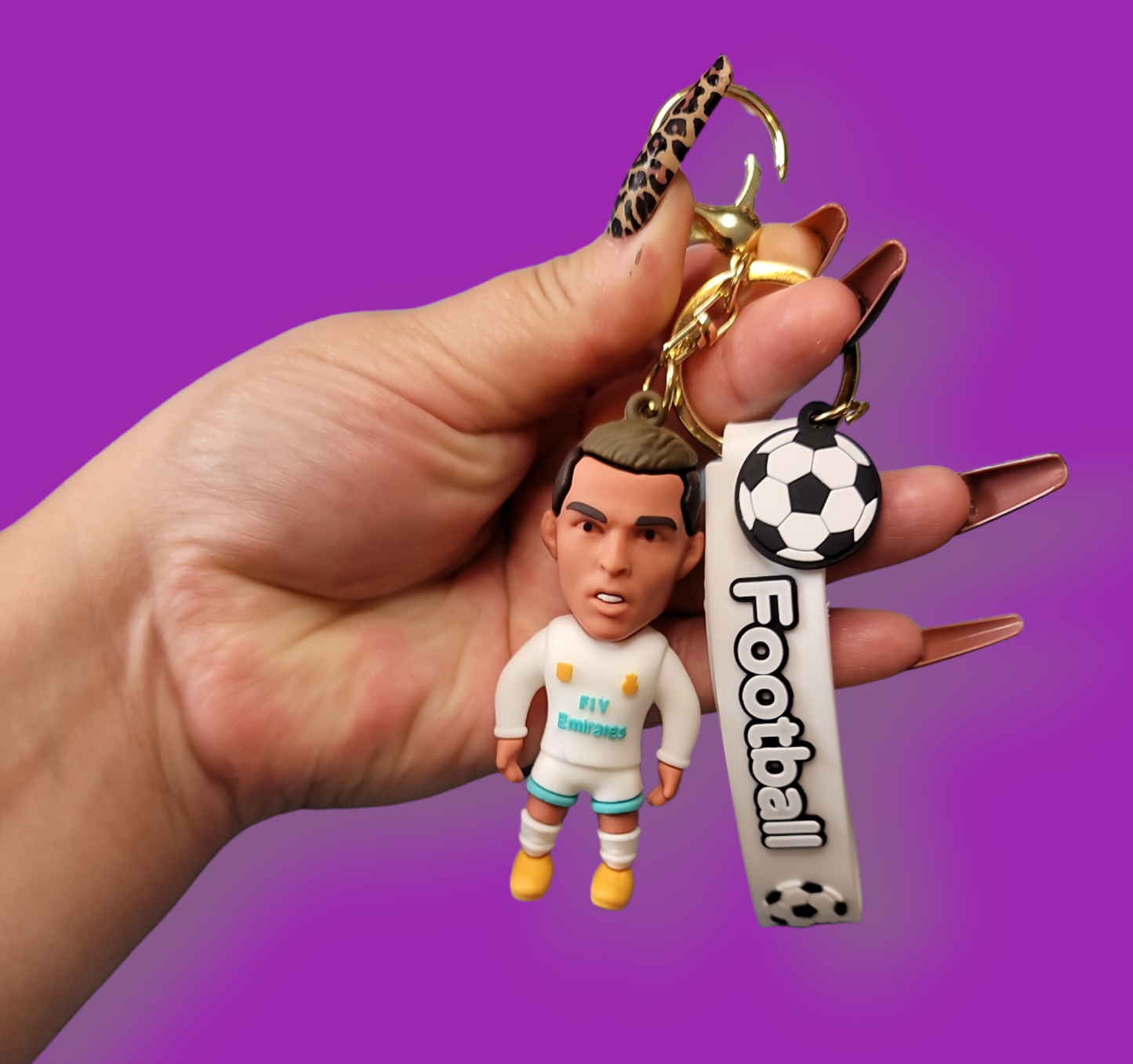 Ronaldo Keychain.