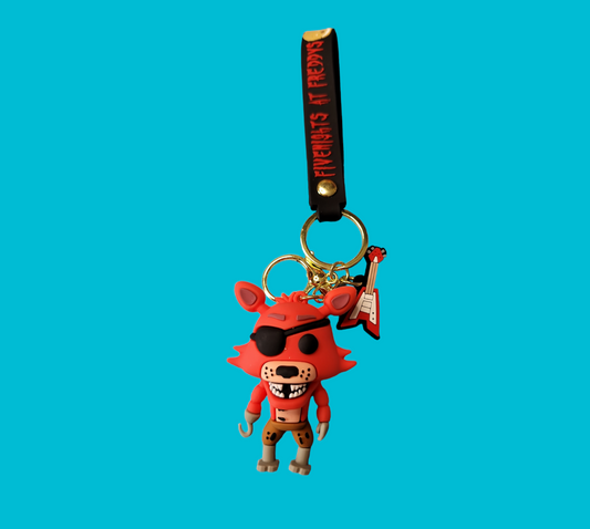 Five Nights At Freddys Foxy Keychain.