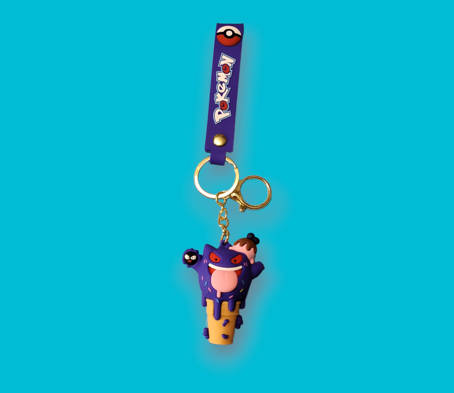 Gengar Ice cream Keychain.