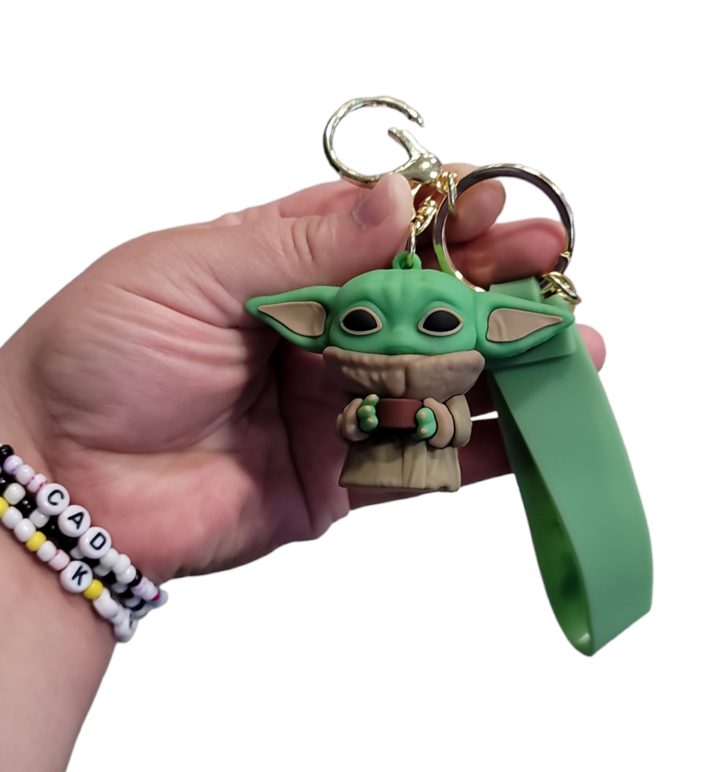 Baby Yoda #2 Keychain.