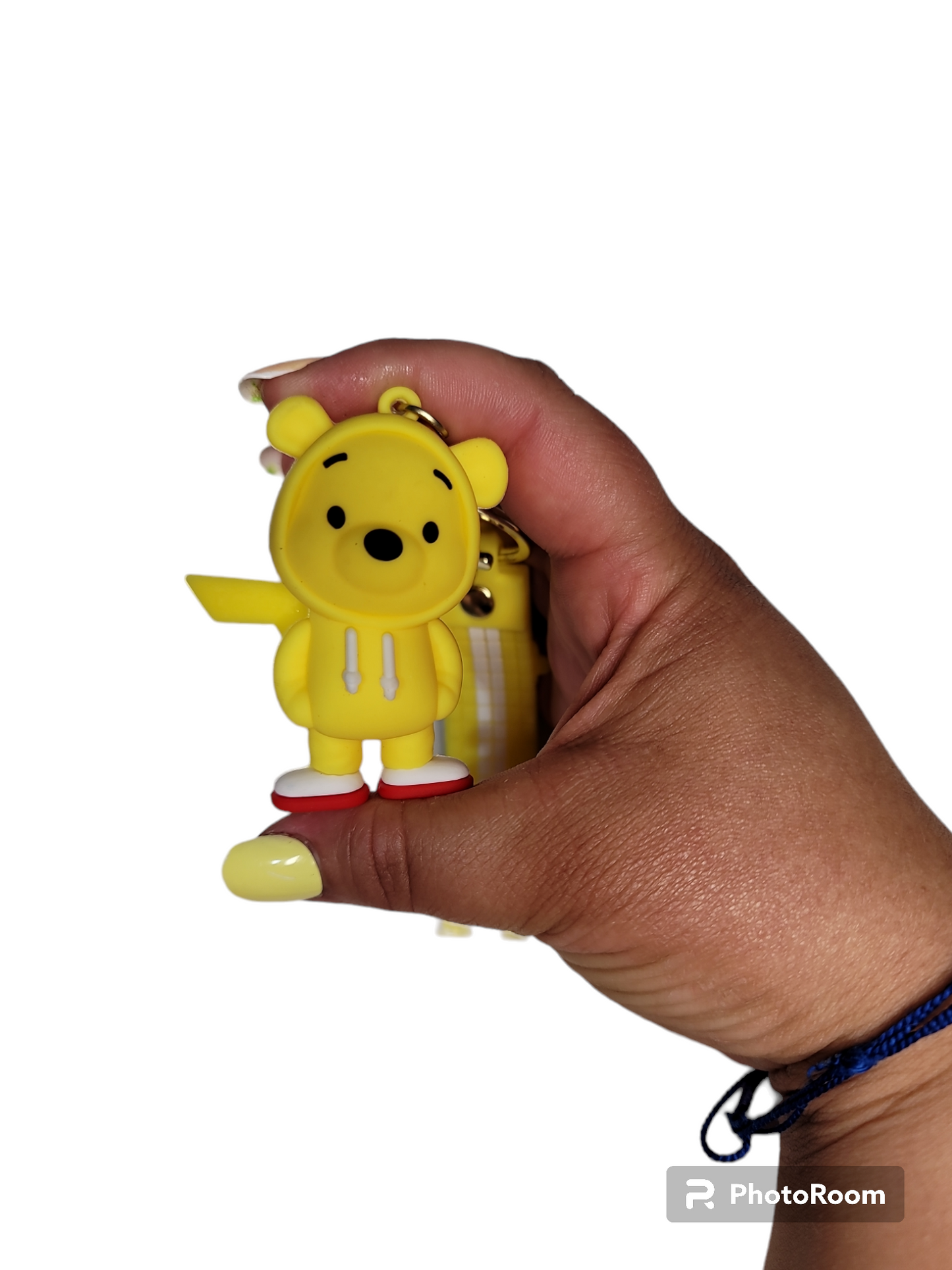 Sports Pooh Bear Keychain.