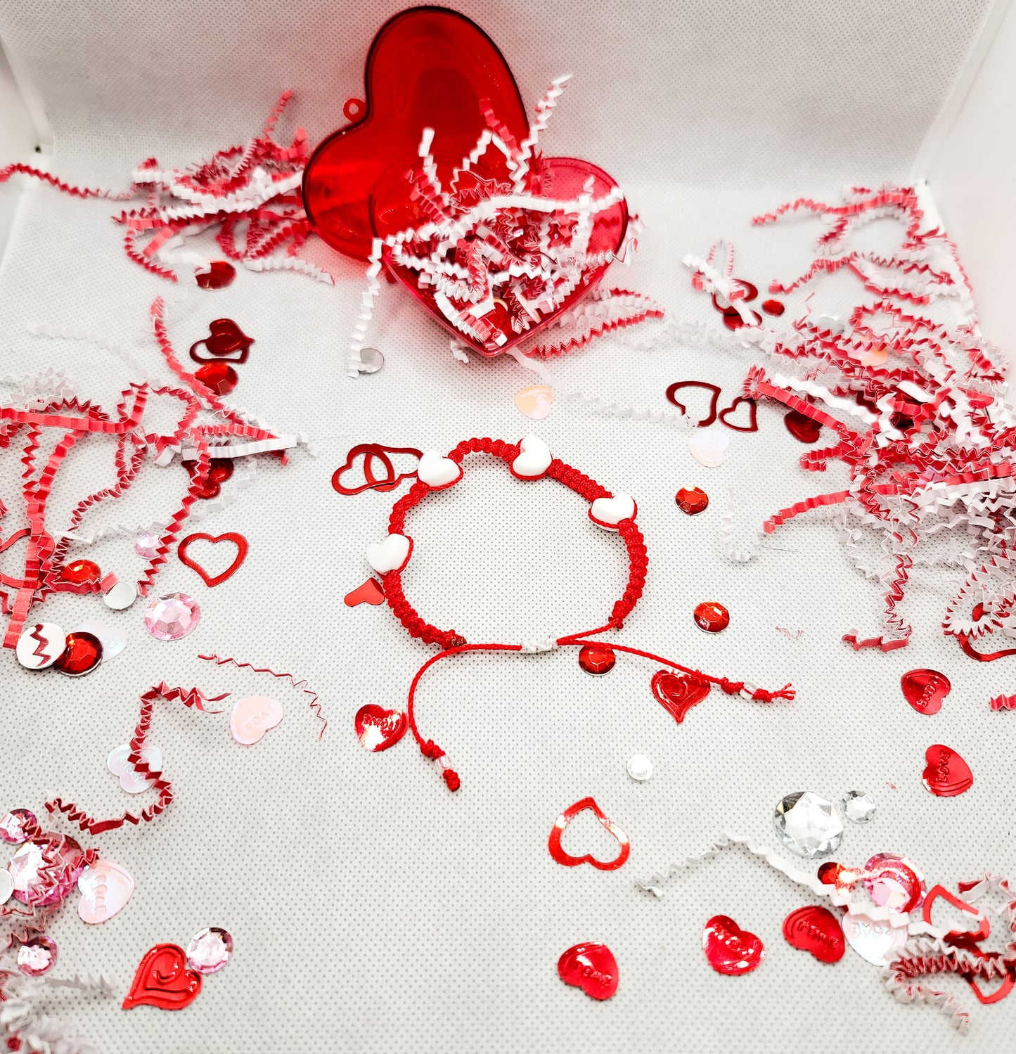 Valentines in Red and White